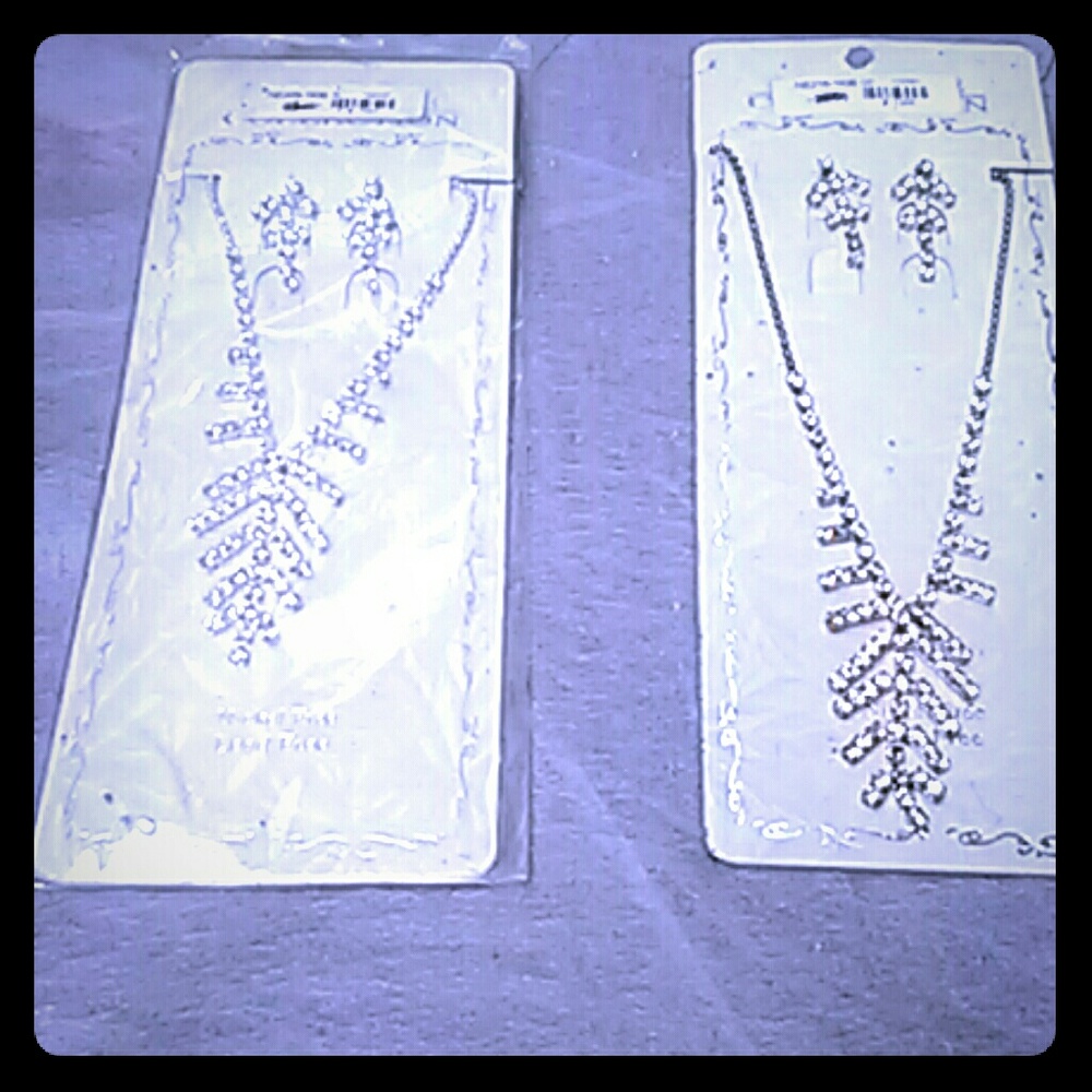 Ladies necklace/earrings set